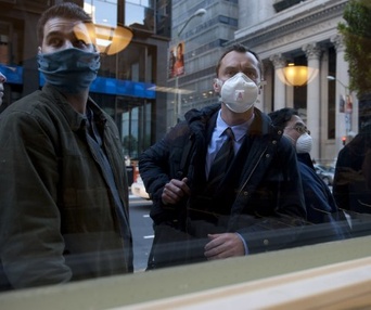 Une scène du film Contagion