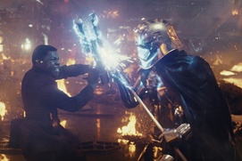 Une scène du film Star Wars: The Last Jedi Une scène du film Star Wars: The Last Jedi