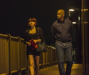 Une scène du film The Equalizer