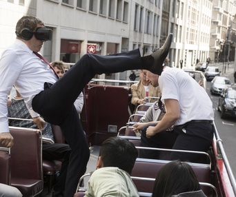 Une scène du film Johnny English Strikes Again