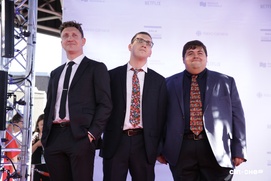 Sur le tapis rouge du Gala Québec Cinéma 2018