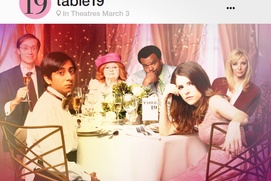 Affiche du film Table 19 Affiche du film Table 19