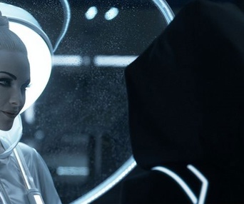 Une scène du film Tron: Legacy