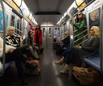 Une scène du film Ocean's 8