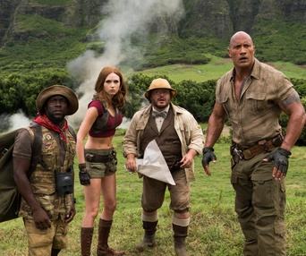 Une scène du film  Jumanji: Welcome to the Jungle