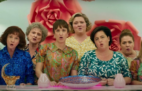 Une scène du film Nos Belles-Soeurs