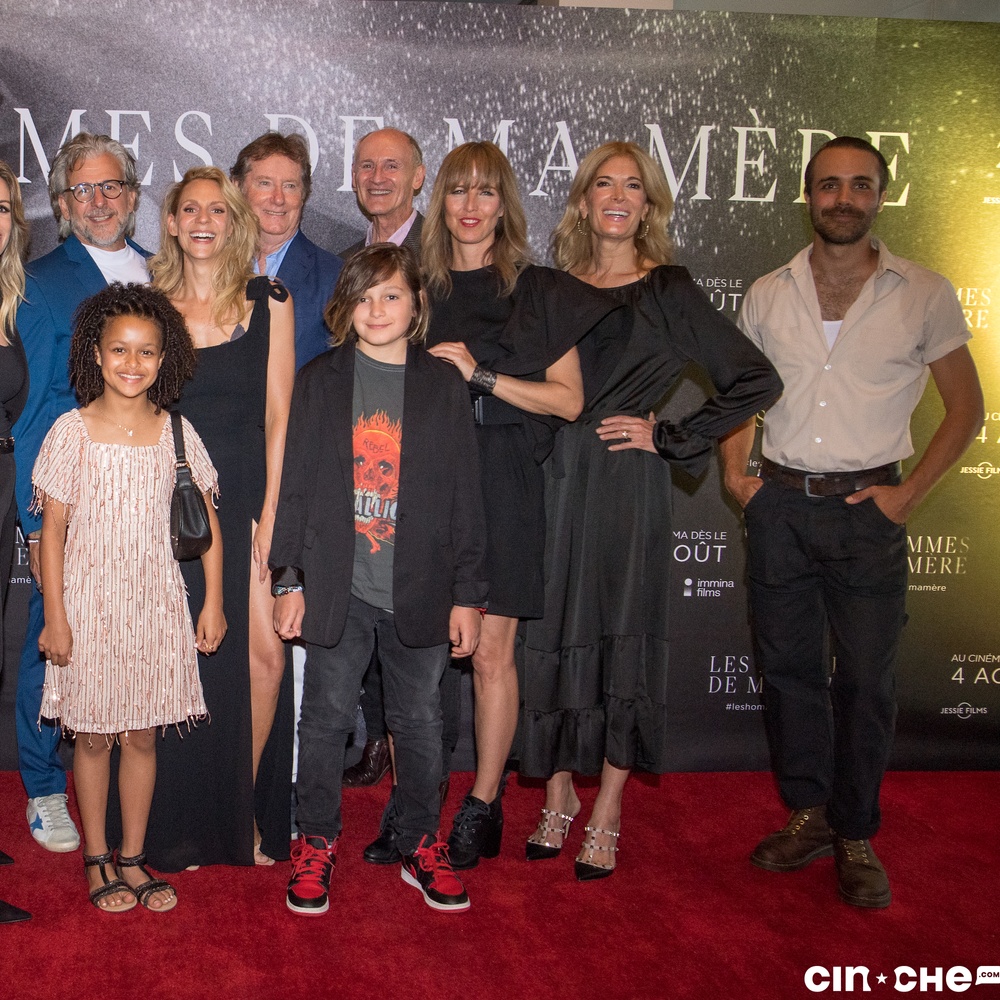 Tapis rouge du film Les hommes de ma mère