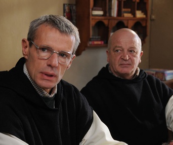 Une scène du film Des hommes et des dieux