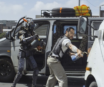 Une scène du film Chappie