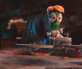 Une scène du film Storks