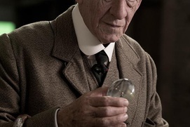 Une scène du film Mr. Holmes Une scène du film Mr. Holmes