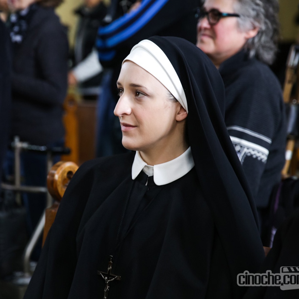 Sur le plateau de La passion d'Augustine
