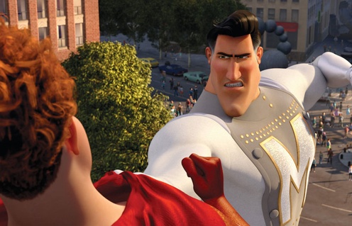 Une scène du film Megamind