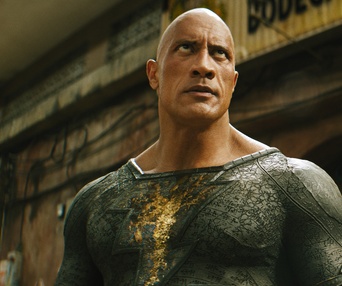 Une scène du film Black Adam