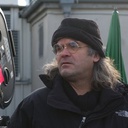 Paul Greengrass sur le plateau de The Bourne Supremacy