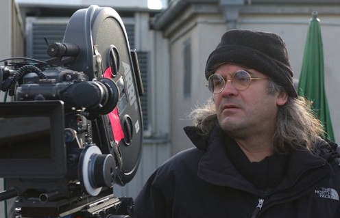 Paul Greengrass sur le plateau de The Bourne Supremacy