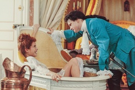 Une scène du film Valmont Une scène du film Valmont