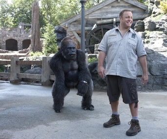 Une scène du film Zookeeper