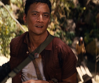 Une scène du film Tomb Raider