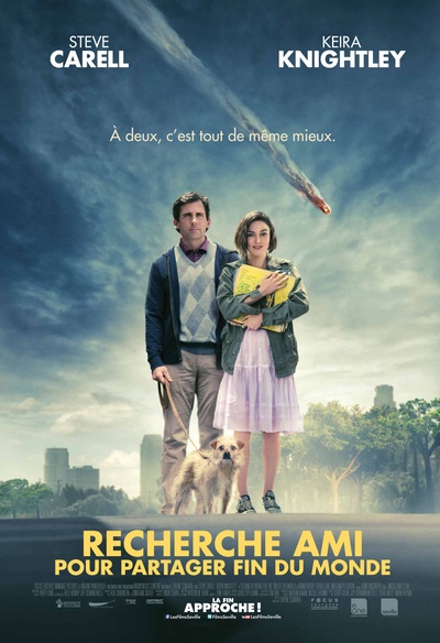Affiche du film Recherche ami pour partager fin du monde