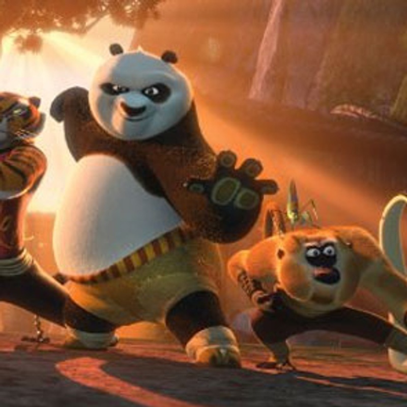Une scène du film Kung Fu Panda 2
