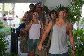 Une scène du film Magic Mike XXL