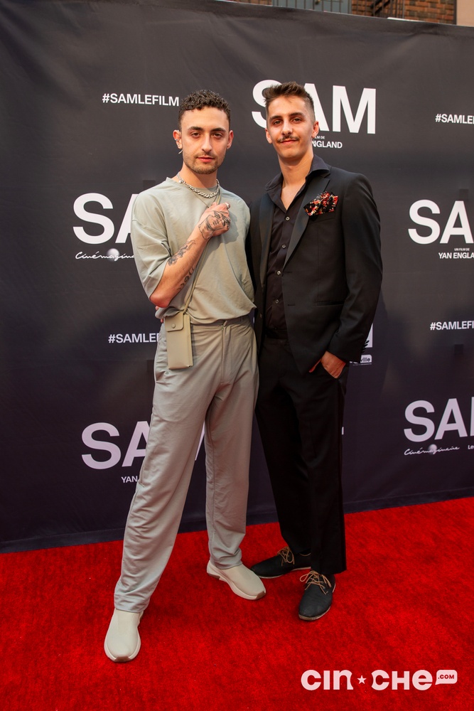 Sur le tapis rouge du film Sam