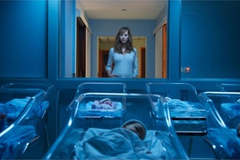 Une scène du film Un heureux événement