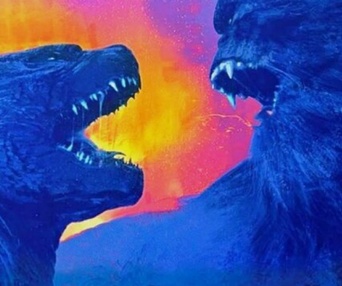 Affiche du film Godzilla vs. Kong