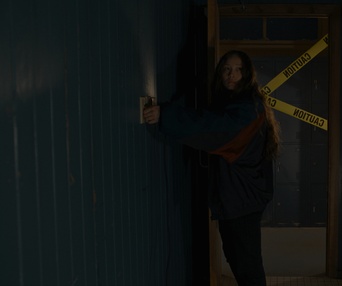 Une scène du film No Exit