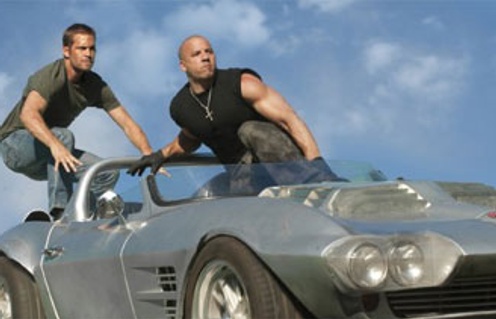 Vin Diesel et Paul Walker dans le film Fast Five