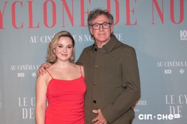 Tapis rouge du film Le cyclone de Noël