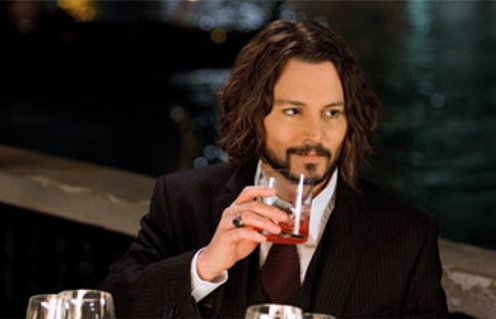 Johnny Depp dans le film The Tourist