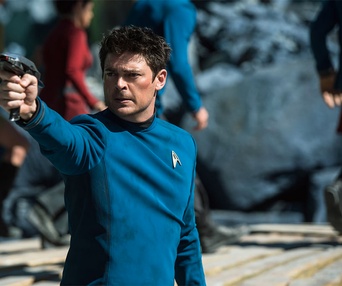 Une scène du film Star Trek Beyond