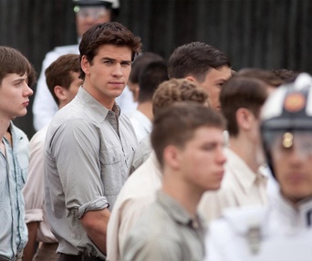 Une scène du film The Hunger Games