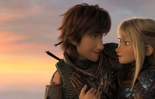 Une scène du film How to Train Your Dragon: The Hidden World