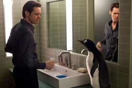 Une scène du film Mr. Popper's Penguins Une scène du film Mr. Popper's Penguins