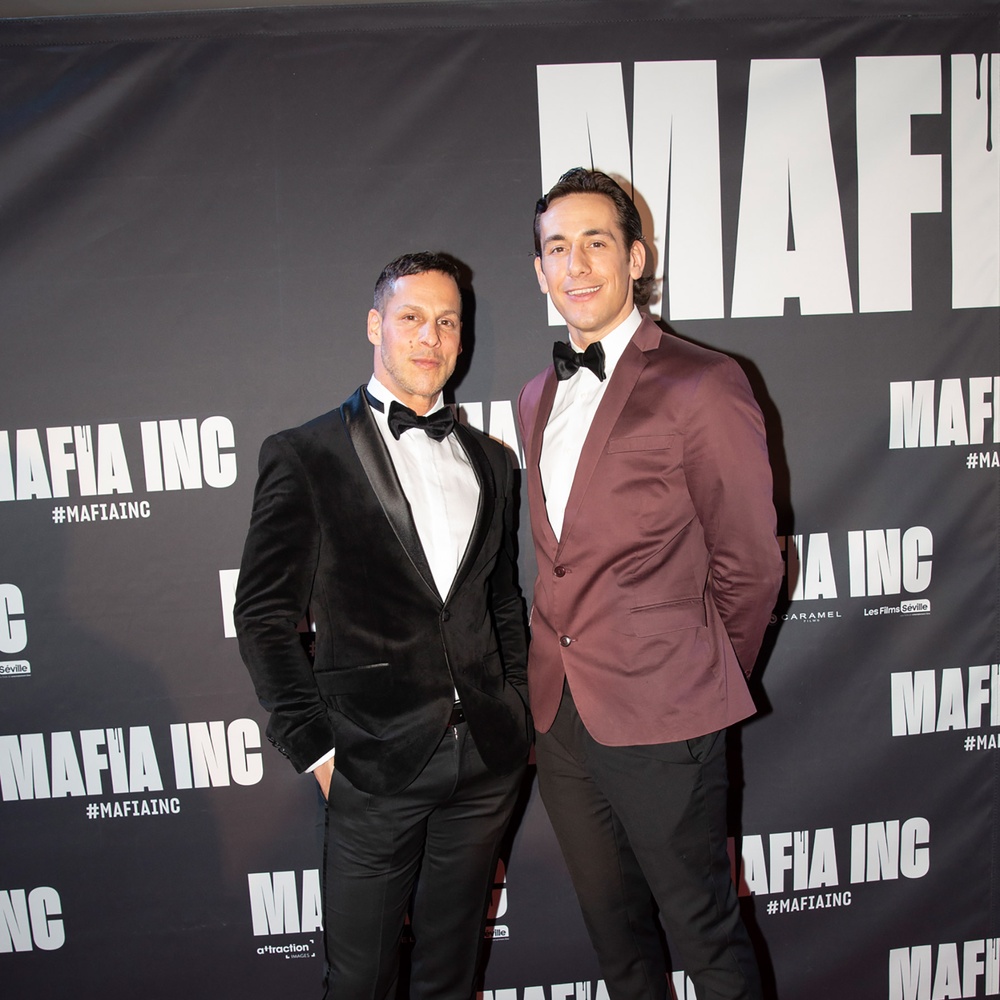Sur le plateau du film MAFIA INC