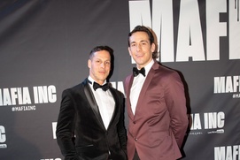 Sur le plateau du film MAFIA INC