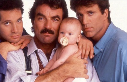 Une scène du film 3 Men and a Baby