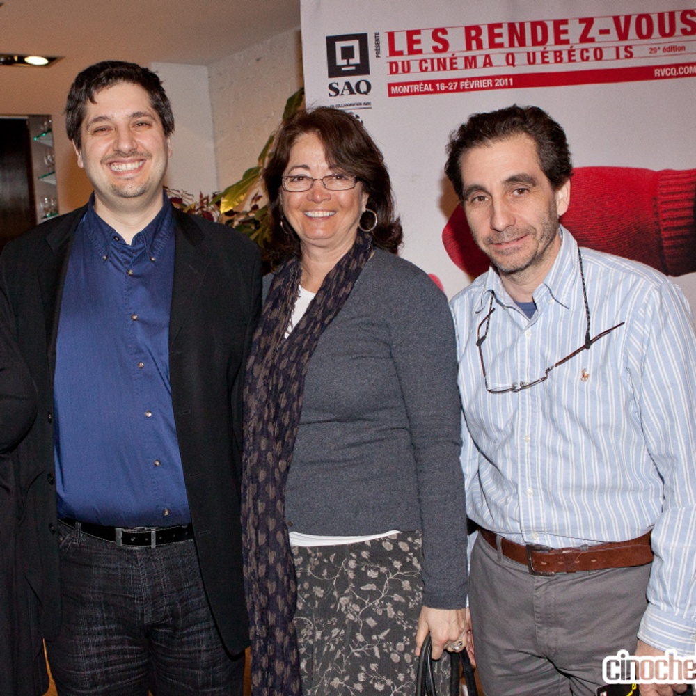 Sur le tapis rouge du film La vérité