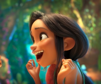 Une scène du film The Croods: A New Age
