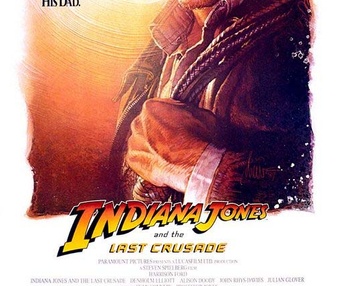 Affiche du film Indiana Jones and the Last Crusade