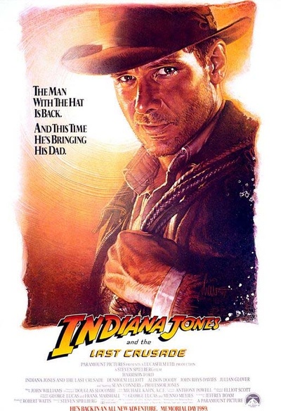 Affiche du film Indiana Jones and the Last Crusade