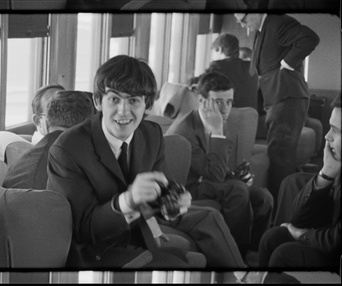 Une scène du film Beatles '64