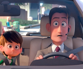 Une scène du film Storks