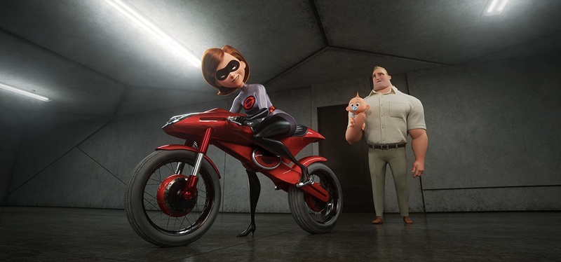 Une scène du film Incredibles 2