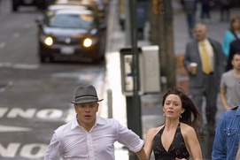 Une scène du film The Adjustment Bureau Une scène du film The Adjustment Bureau