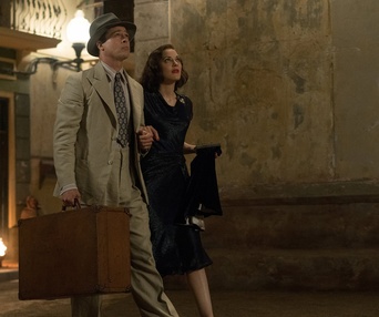 Une scène du film Allied