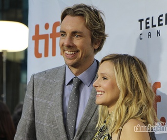 Sur le tapis rouge du film The Judge au TIFF